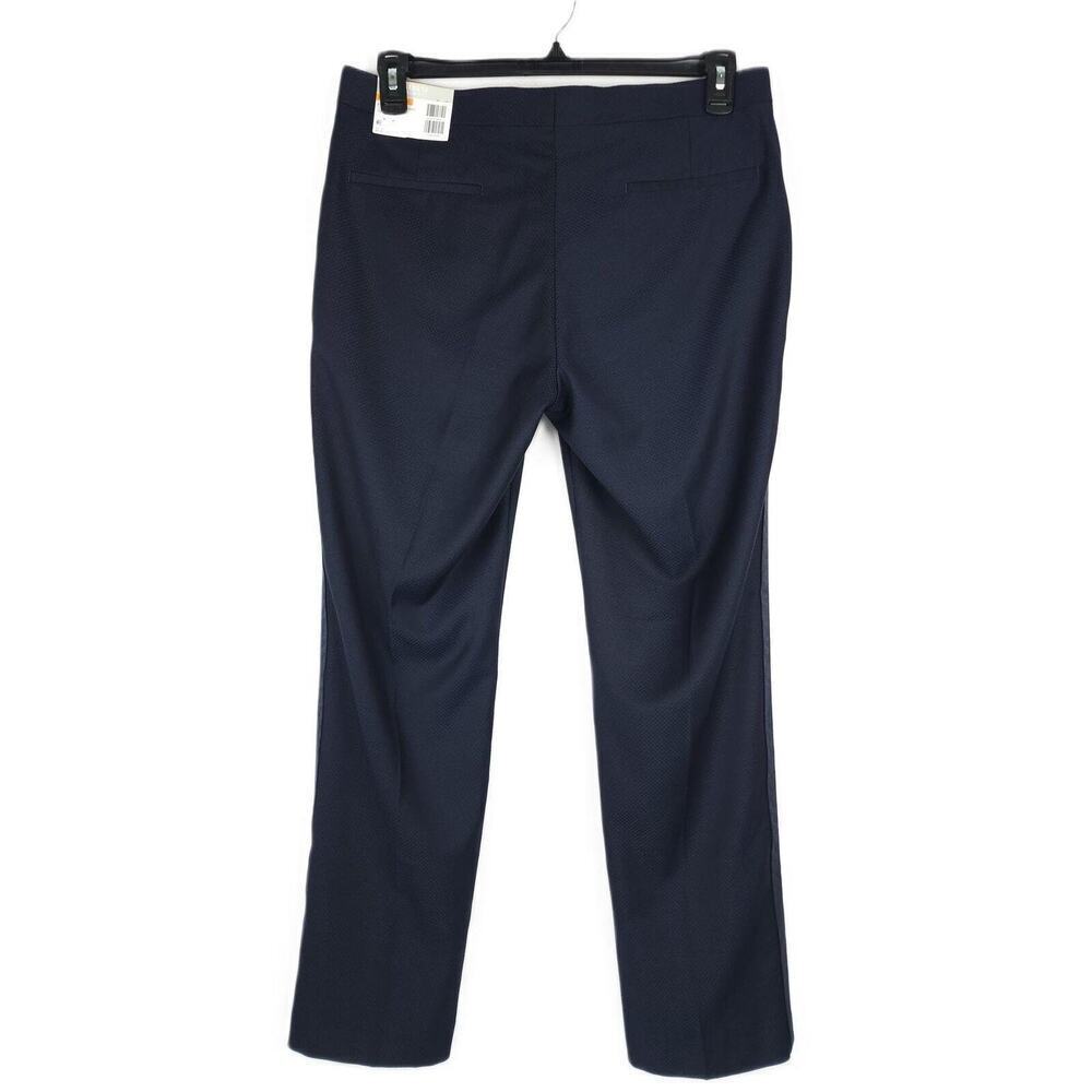 Alfani Men's Slim-Fit Stretch 2-Piece Tuxedo Diamond Grid Navy 38R 30x30 NWT - Picture 8 of 9